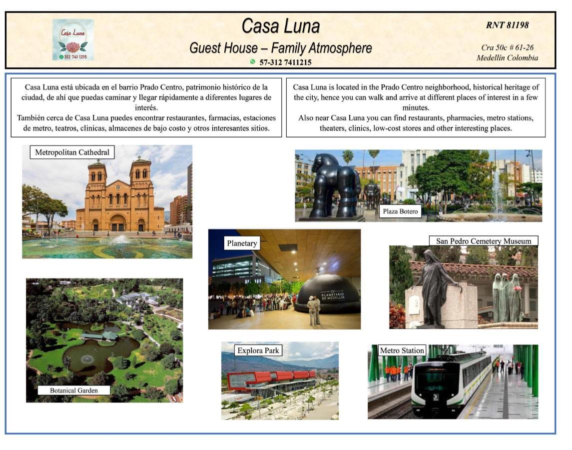 Casa Luna -Estrategica Ubicacion- 메딜린 외부 사진
